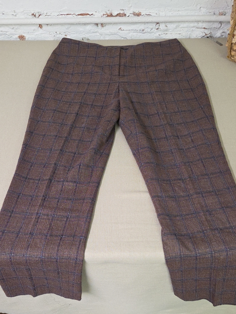Antonio Melani Plaid Trousers Size 10